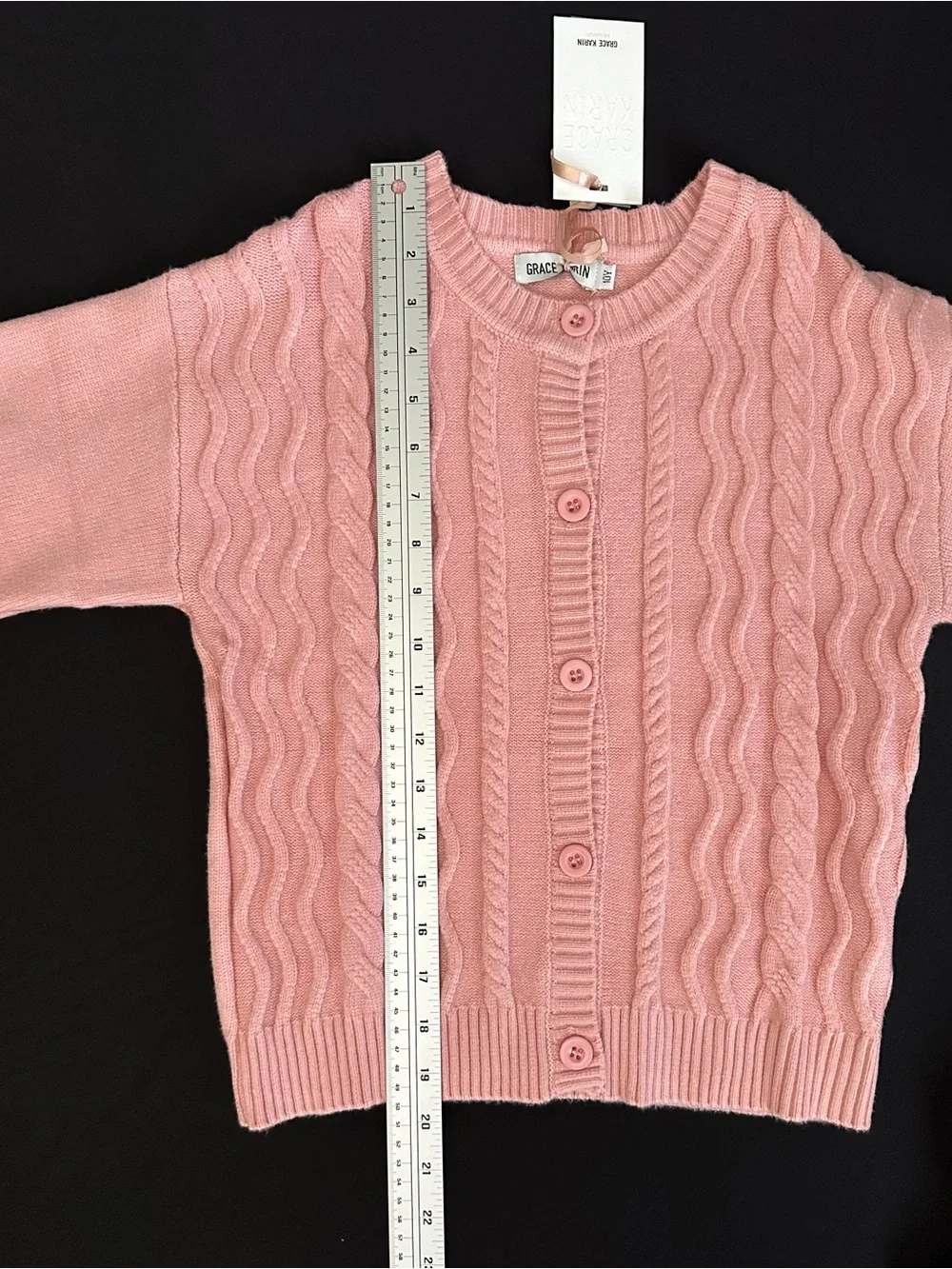 Girls 2 piece skirt and cardigan set